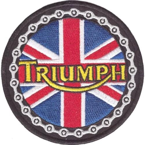 Kinds of Triumph British Vintage Motorcycle Biker Shirt Jacket Cap Classic iron on patch
