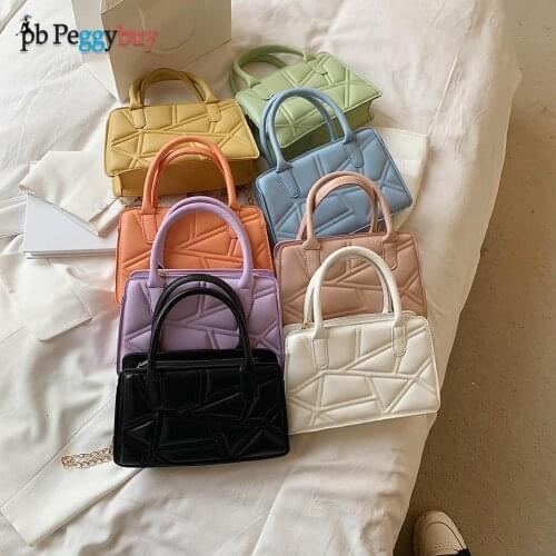 Women Underarm Bags Solid Ladies Baguette Handbags Soft PU Leather Fashion Designed Girls Small Shoulder Bags