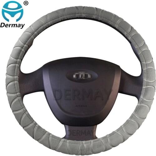 Winter Warm Plush Car steering wheel cover for Lada vesta granta niva priora xray kalina Auto Accessories interior decoration