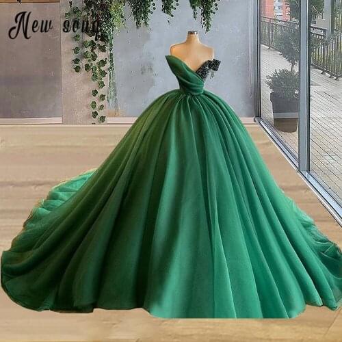 2021 Green Celebrity Dresses Off Shoulder Gorgeous Prom Gowns For Women Haute Couture Vestido De Fiesta Custom real photos