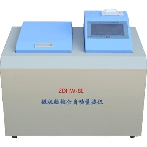 ZDHW-8E Automatic Calorimeter Coal Kcal Testing Equipment Testing Methanol Fuel Oil Product Brick Factory Thermal Instrument