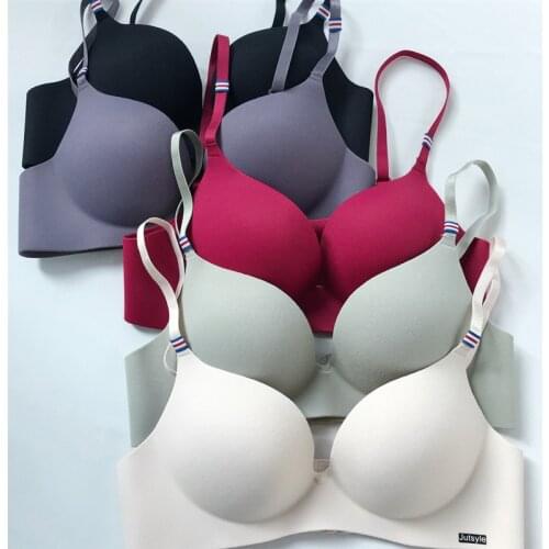 Seamless Bras for Women Push Up Bra Wireless Brassiere A B Cup Underwear Sexy Bra Candy Color Lingerie Soft Underwear Small Bras
