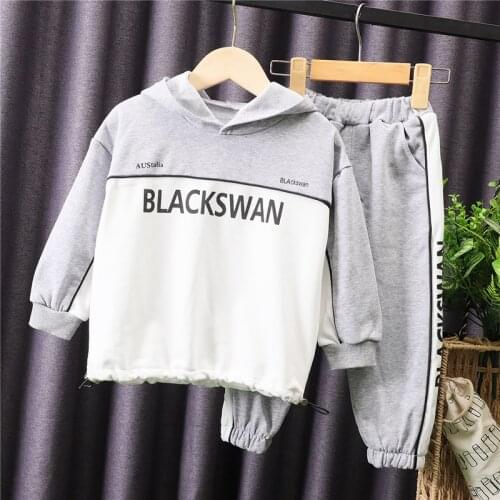 0-8 years Spring Autumn Boy Clothing Set 2021 New Casual Fashion Active Hooded Top+ Pant Kid Children Baby Toddler Boy Clothing