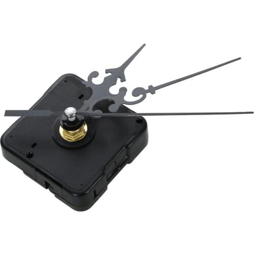 DIY Clock Metal Texture Creative Wall Clock Retro Wall Clock movement Accessories Black