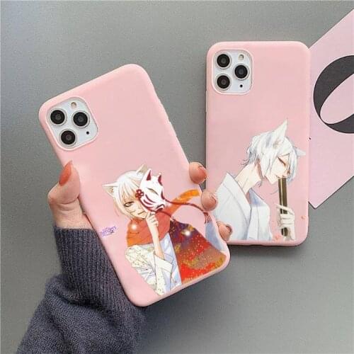 Kamisama Hajimemashita Tomoe Phone Case Candy Color for iPhone 11 12 mini pro XS MAX 8 7 6 6S Plus X 5S SE 2020 XR Mobile bags