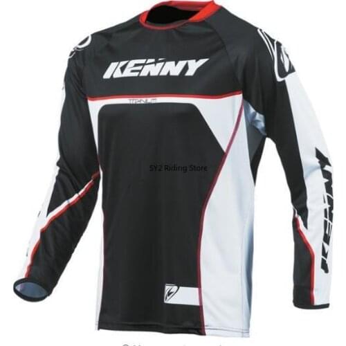 KENNY Jersey Motorcycles Long Sleeve Racing MX MTB Off Road Mountain Bike DH Bicycle Moto Jersey DH BMX Motocross Jersey