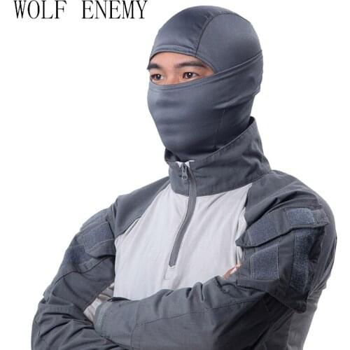 Hot Multicam Tropic Quick-dry Nijia Balaclava/ MTP Full Face Soft Skullies & Beanies Hunting Caps