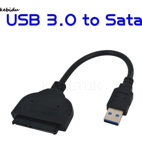Kebidu USB 3.0 to Sata 2.5 inch Hard Driver HDD SSD DVD CD Rom Apdater ATA Cable Converter For Laptop PC Computer