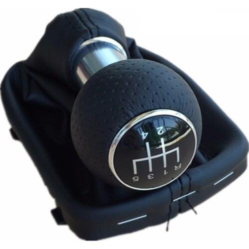 MT 23mm Manual 5/ 6 Speed Car Gear Shift Knob Gaiter Boot Cover For Audi A3 S3 8L 1.6L 1996 1997 1998 1999 2000 2001 2002 2003