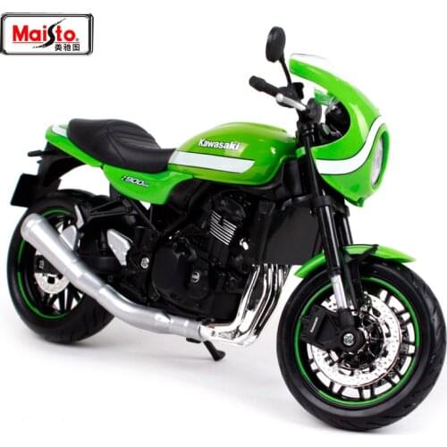 Maisto 1:12 2019 Kawasaki Z900 RS Cafe Green Gray MOTORCYCLE BIKE Model FREE SHIPPING NEW ARRIVA 18989