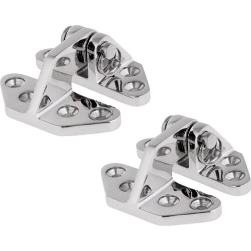 2 Pieces 316 Stainless Steel Boat Marine Hatch Hinge with Removable Pin