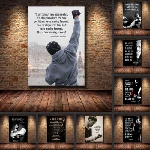 Motivational Canvas Painting Inspirational Success quote Posters Prints Quote Wall Art Pictures for Living Room Cuadros Unframed