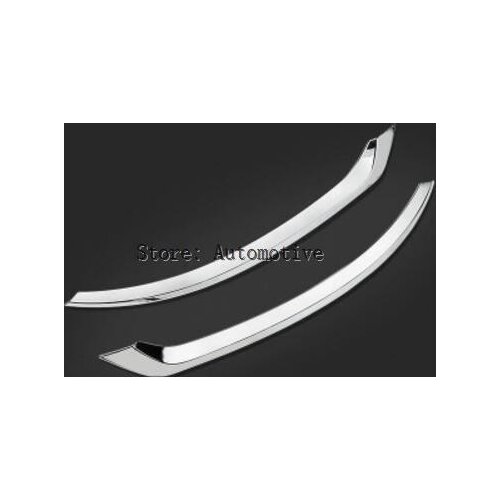 ABS Chrome Rear Tail Fog Light Lamp Cover Trim 2pcs For VOLVO XC90 2016 2017