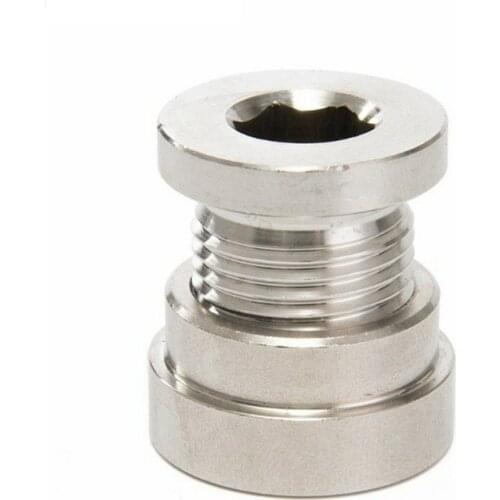 Universal Oxygen Sensor Hex Plug Screw And Nut 304 Stainless Steel Oxygen Sensor M18x1.5 Exhaust Weld