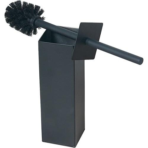 Vidric Carlisle matt black bathroom toilet brush toilet cleaning brush body 304 stainless steel without dead