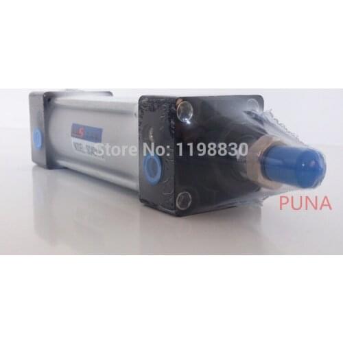 1/4" Port 50mm Bore 125mm Stroke Single Rod Standard Pneumatic Cylinder SC 50-125 MM 50x125 Adjustable Air Cylinders