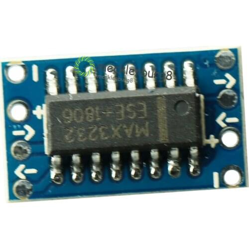 1 PC. serial ports and connectors mini RS232 to TTL converter adapter board module MAX3232 115200bps