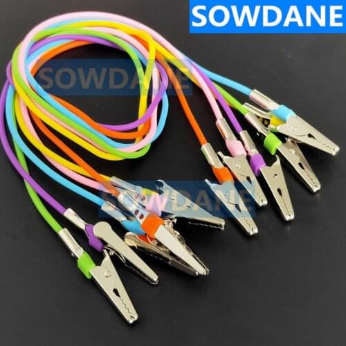 10pcs Dental Bib Clips Chain Napkin Holder Autoclavable Rubber Accessaries Part Teeth Whitening