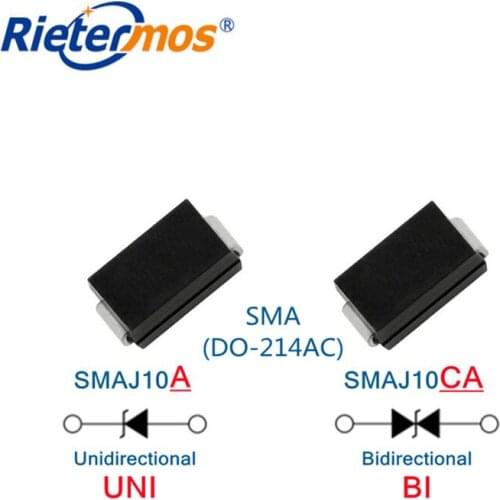 1800PCS Diode TVS SMAJ13A SMAJ14A SMAJ15A SMAJ13CA SMAJ14CA SMAJ15CA SMA DO-214AC Transient Voltage Suppressors High quality