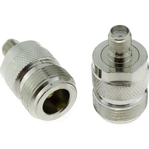 5pcs RF Adapter N-type Female - RP-SMA Male Opposite Polarity Test RF Connector N Mother to SMA