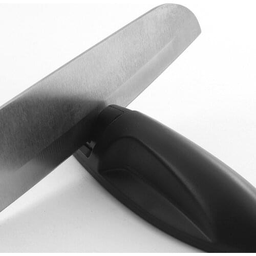 6@# Knife Convenient Multifunction Cartoon Design Stable Mini Knife Sharpener Kitchen Tools Grindstone Scissors Kitchen Gadgets