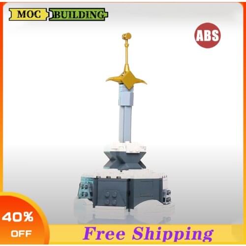 Kid Movie Creativity MOC-15120 Building Block The Sword from the Stone Creator Assembly Model DIY Brick Toys for Children