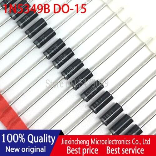 50pieces 1N5349B 1N5349 DIODE ZENER 12V 5W DO15 New original