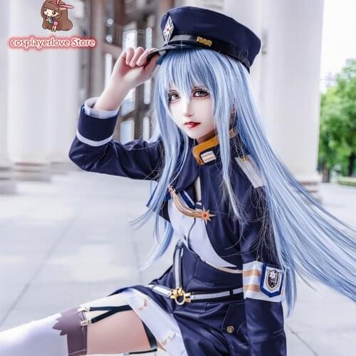 Anime Eighty Six Cosplay Costume 86 Vladilena Milize Halloween Carnival Outfit Cosplay Christmas Costume