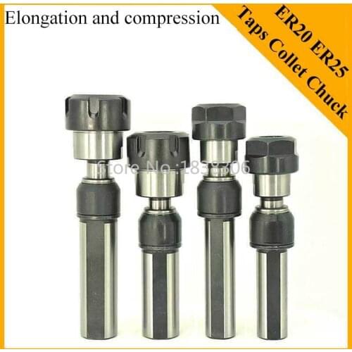 Taps Collets Chuck Tool Holder ER20 ER25 Collet Telescopic Tapping CNC Machine Tools Boring Tool Milling Cutter