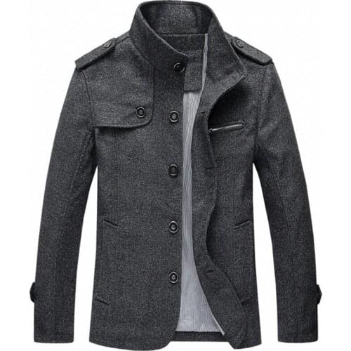 2019 Spring and autumn Men Jackets and Coats Male Jacket Male Casual Fashion Slim Fit Casual Elegant Large Size Jackets