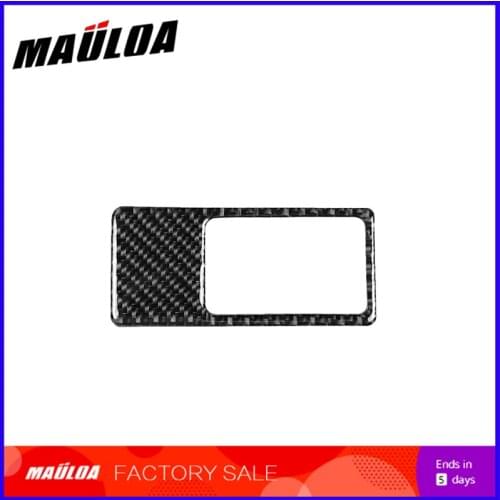 Modified carbon fiber headlight panel decorative stickers interior car accessories in the control for CX5 2017-2018 17 18