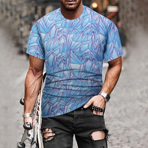 2021 Mens 3d T-shirt Summer Casual T Shirt Men Clothing O-neck Male Tee Tops Hip Hop Streetwear Tshirt Fashion T Shirt For Men