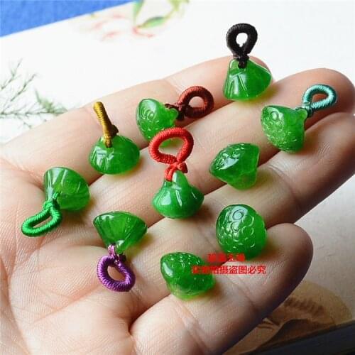 Natural jadeite green jade beads DIY 100% real green jade bracelets jade gift genuine jade bead bangle bracelets for women 11mm