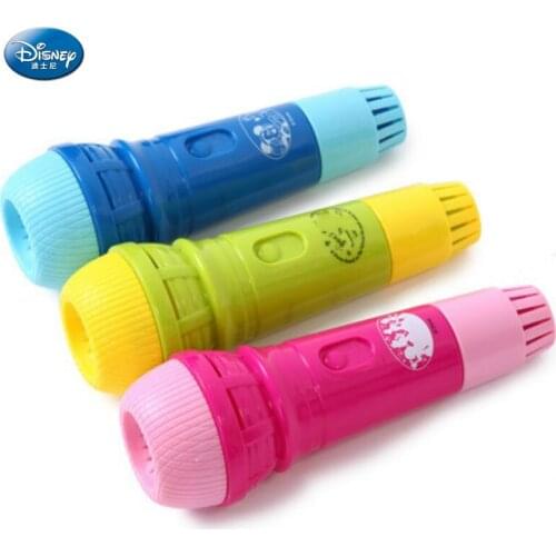 Original Disney Princess Mickey Child Simulation Microphone Microphone Toy Amplifying Microphone Children Music Singing Toy