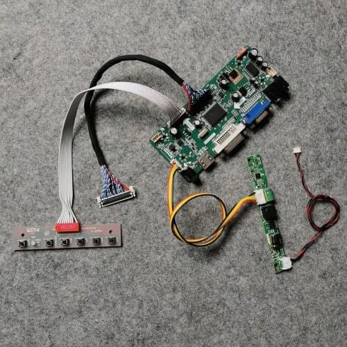 VGA DVI 1600*900 60Hz panel drive board For M195FGE/M195FGK/M200FGE/M200FGJ/M200O3/HM200WD1 screen M.NT68676 LVDS 30Pin Kit