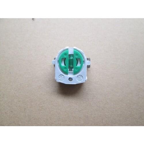 50pcs G5 T5 Lamp Bases Bulb Socket Lamp Holder With Metal Clip 25*19.5*9.6mm