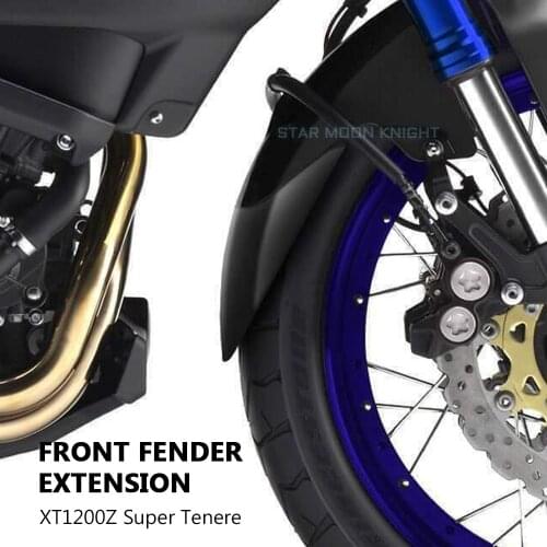 Motorcycle ABS Front Mudguard Fender Rear Extender Extension For Yamaha XTZ1200 XTZ 1200 XT1200Z XT 1200 Z Super Tenere 2010