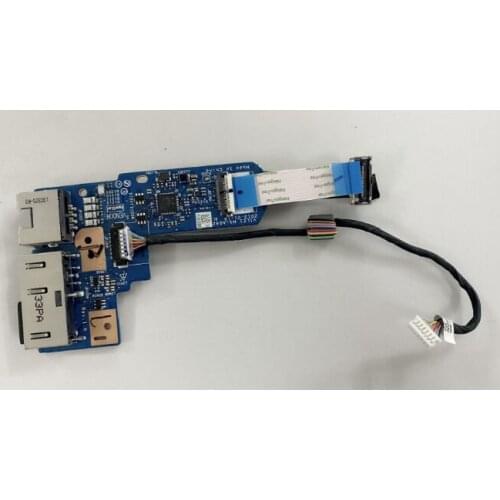 DC Power Jack board For Lenovo Thinkpad E431 laptop DC-IN Network card interface board NS-A042