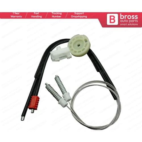 Bross Auto Parts BWR5192 Window Regulator Repair Kit FRONT RIGHT Door for PEUGEOT 106 MK1-MK2 Fast Shipment Ship From Turkey