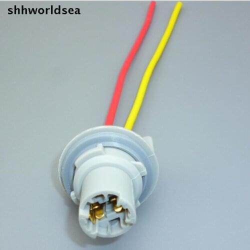 Shhworldsea 10PCS hot sale PLASTIC T13 socket, T13 bulb holder, T13 connector plug