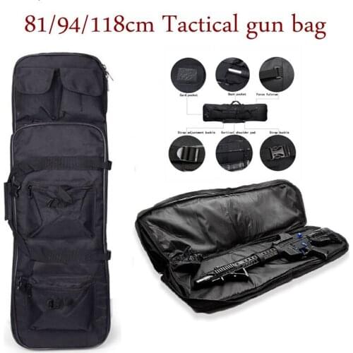 81cm 94cm 118cm Tactical Rifle Gun Bag Case Backpack Shooting Hunting Accessories Holster Paintball Airsoft Shoulder Bags