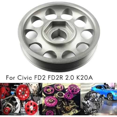 Light Weight Crank Shaft Pulley Crankshaft for Honda CIVIC ACCORD FD2 FD2R 2.0 K20A