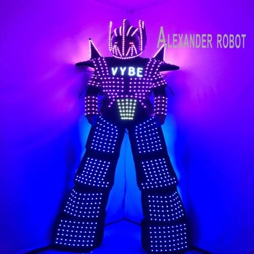 LED Robot Costume /LED Clothing/Light suits/ LED Robot suits/ ALEXANDER robot