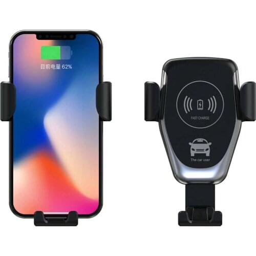 Universal Car Mobile Holder for Car Gravity Sensing Auto Grip Holder Phone Wireless Car Charger Mount Bracket Support Stand