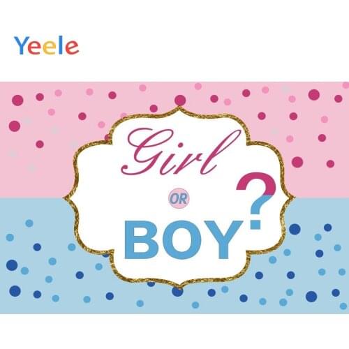 Yeele Vinyl Baby Shower Welcome Newborn Baby Birthday Party Photograph Backdrop Boy Or Girl Photocall Background Photo Studio