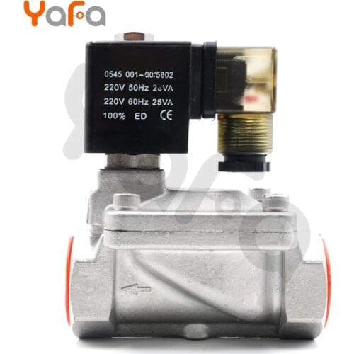 N.C High temperature valves, SLP series Stainless steel high pressure Pilot Diaphragm,Solenoid Valve,110V 220V 380V 12V 24V