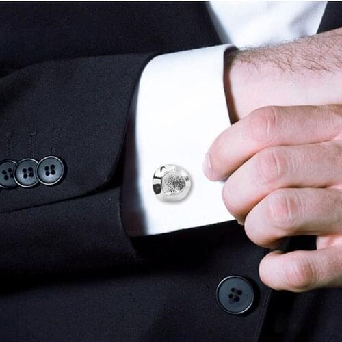 11.11 trendy cufflinks for men wedding party accessories fashion round shape shirt cuff link bijoux gift for Fathers Day