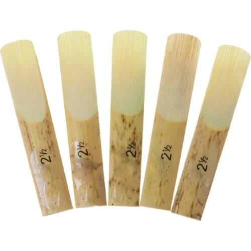 10pcs/set Bb Clarinet Reeds Traditional Bamboo Reed Strength 2.0 / 2.5 / 3.0