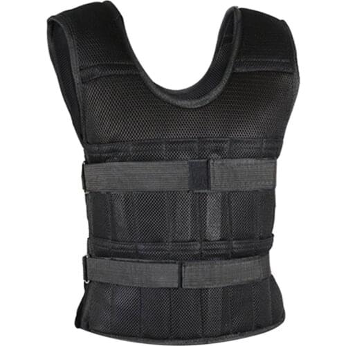 15kg 20kg 50kg Adjustable Weighted Vest Ultra Thin Breathable Workout Exercise Carrier Vest for Training Fitness Weight-bearing