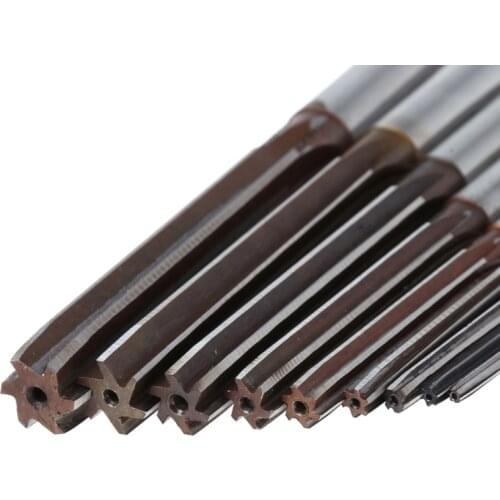 9 Pcs 3mm-16mm H8 Chucking Cutter Straight Shank HSS Machine Hand Reamers Dropshipping